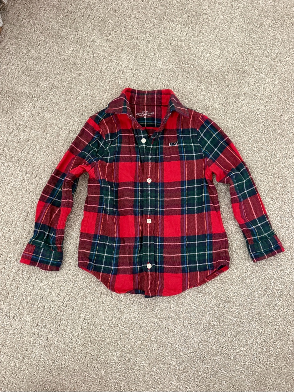 Vineyard Vines boys flannel - lot of 2